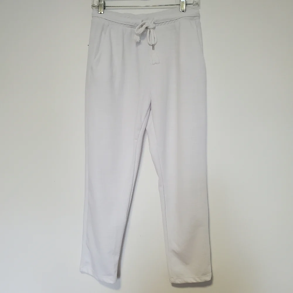 Zara White Sweatpants - Picture 2 of 5